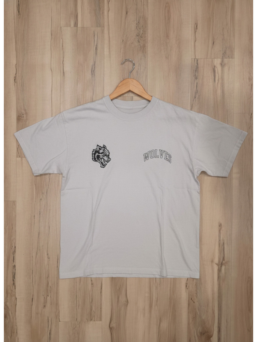Darc Sport Forever Medium White Wolves Graphic T-Shirt
